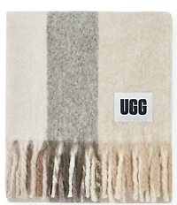 UGG Calyx Faux Mohair Fringed Plush Throw Blanket
