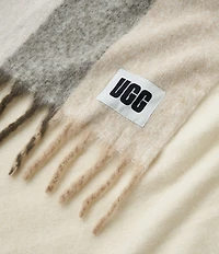 UGG Calyx Faux Mohair Fringed Plush Throw Blanket