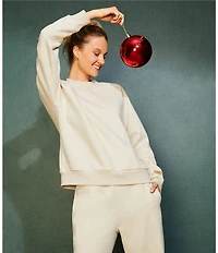 Ugg Classic Fleece Crewneck Raglan Sleeve Sweatshirt