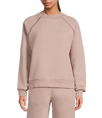 Ugg Classic Fleece Crewneck Raglan Sleeve Sweatshirt