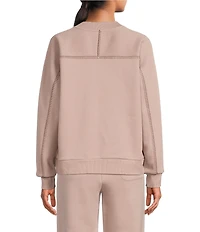 Ugg Classic Fleece Crewneck Raglan Sleeve Sweatshirt