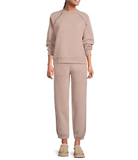 Ugg Classic Fleece Crewneck Raglan Sleeve Sweatshirt