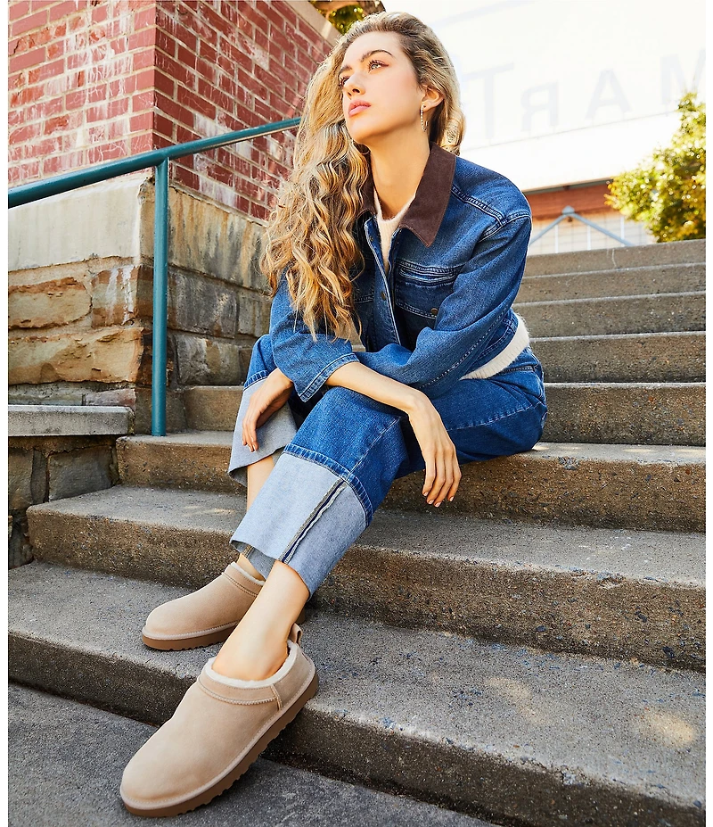 UGG Classic Micro Suede Booties