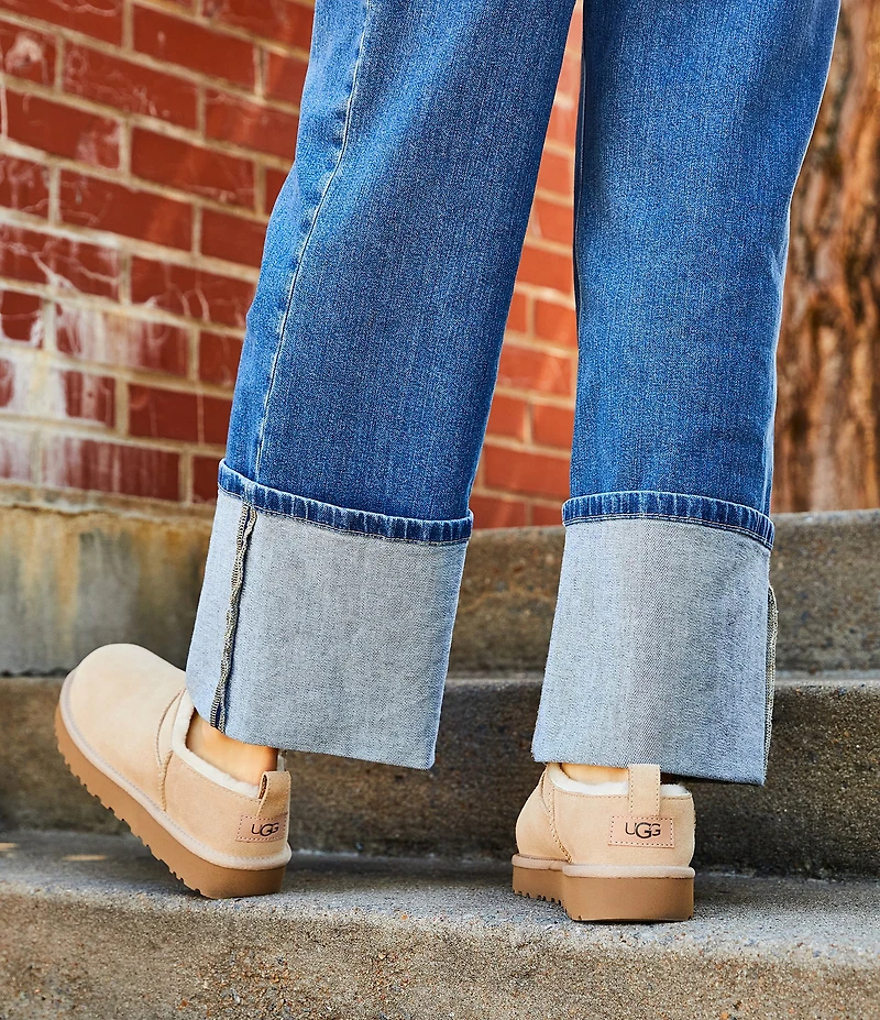 UGG Classic Micro Suede Booties