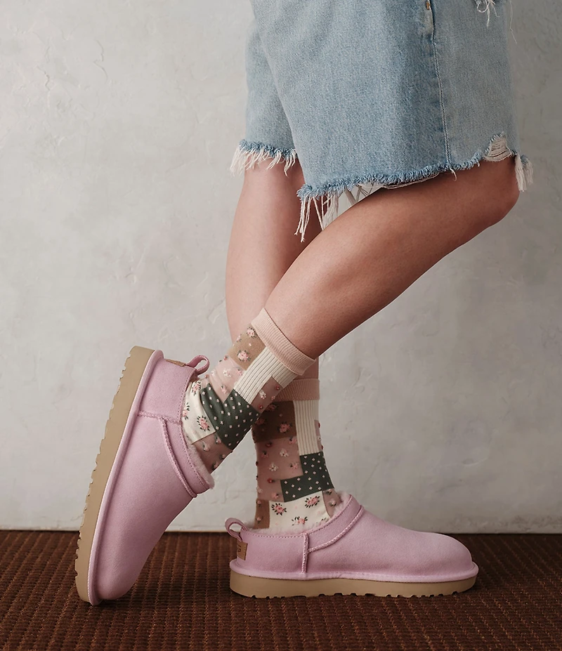 UGG Classic Micro Suede Booties