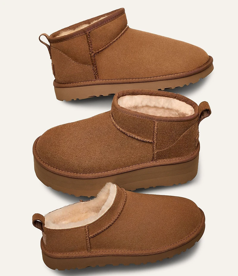 UGG Classic Micro Suede Booties