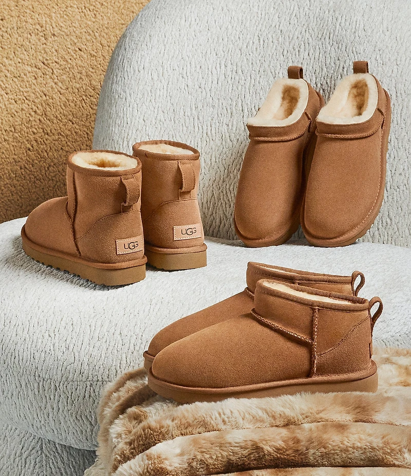 UGG Classic Micro Suede Booties