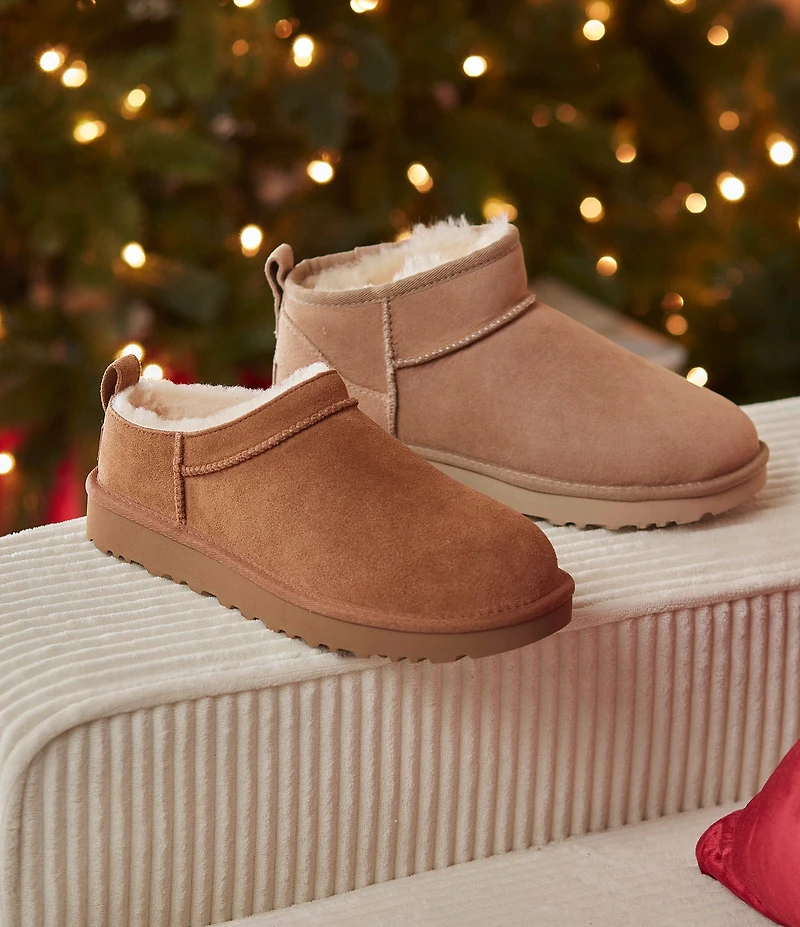 UGG Classic Micro Suede Booties