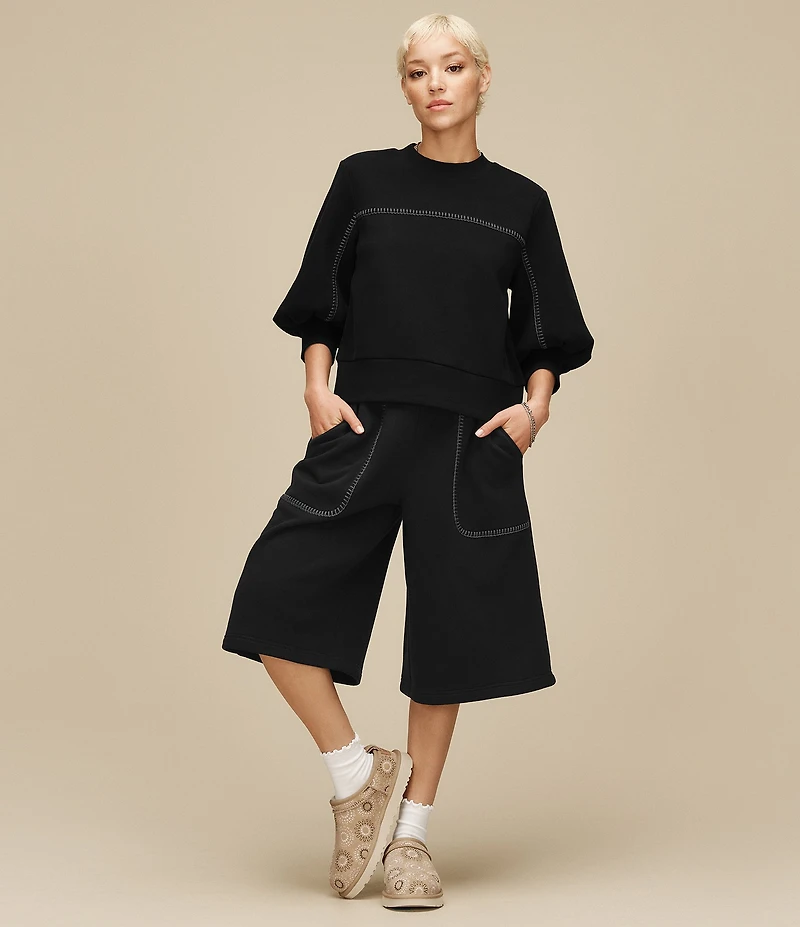 UGG Classic Micro Sun Stitch Suede Booties