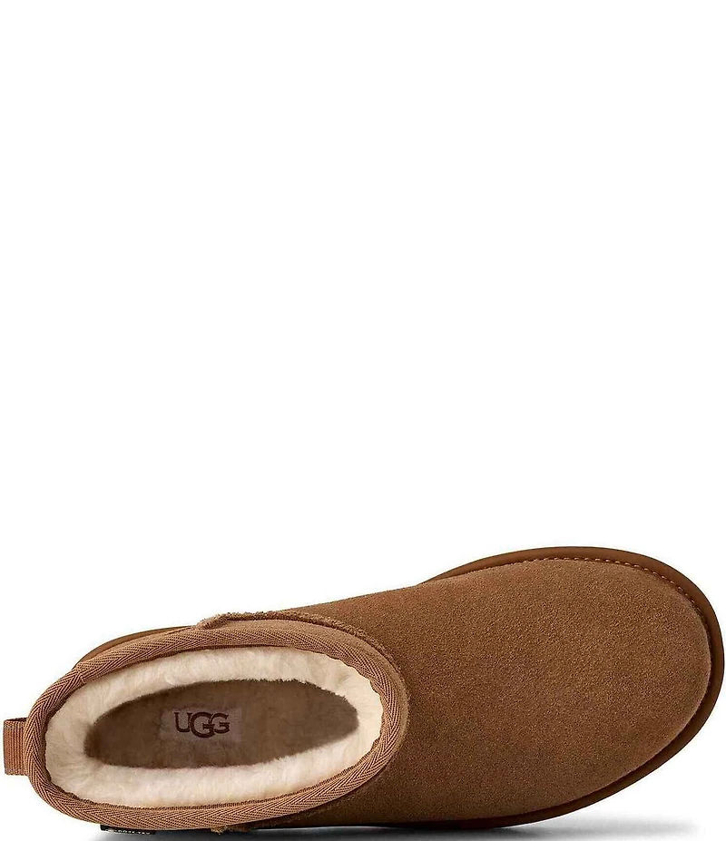 UGG Classic Mini GTX Waterproof Suede Booties