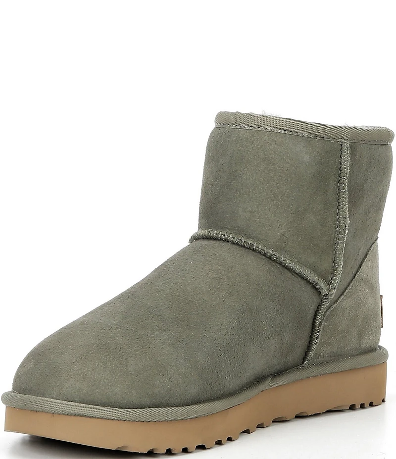 UGG Classic Mini II Suede Water Resistant Family Matching Ankle Booties