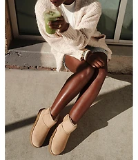 UGG Classic Mini II Suede Water Resistant Family Matching Ankle Booties