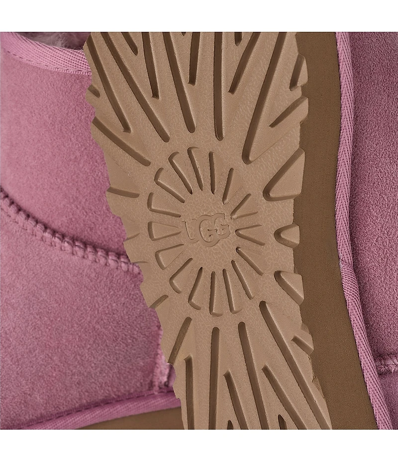 UGG Classic Mini II Water Resistant Suede Family Matching Ankle Booties