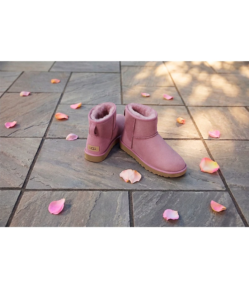 UGG Classic Mini II Water Resistant Suede Family Matching Ankle Booties