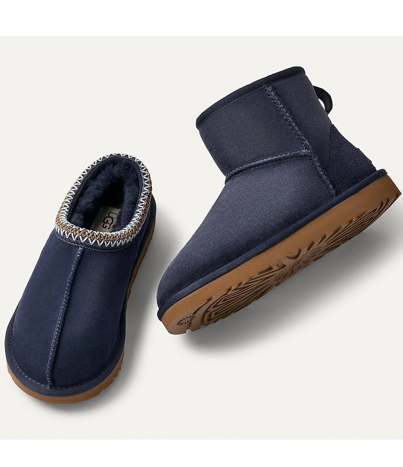 UGG Classic Mini II Suede Water Resistant Family Matching Ankle Booties