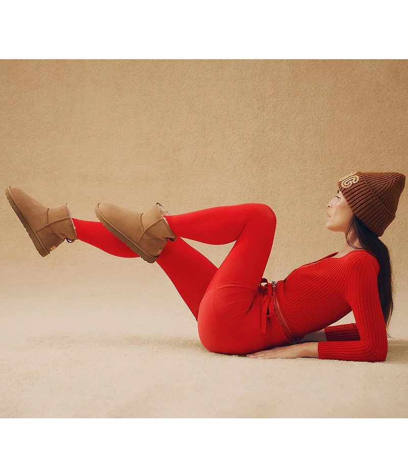 UGG Classic Mini II Suede Water Resistant Family Matching Ankle Booties