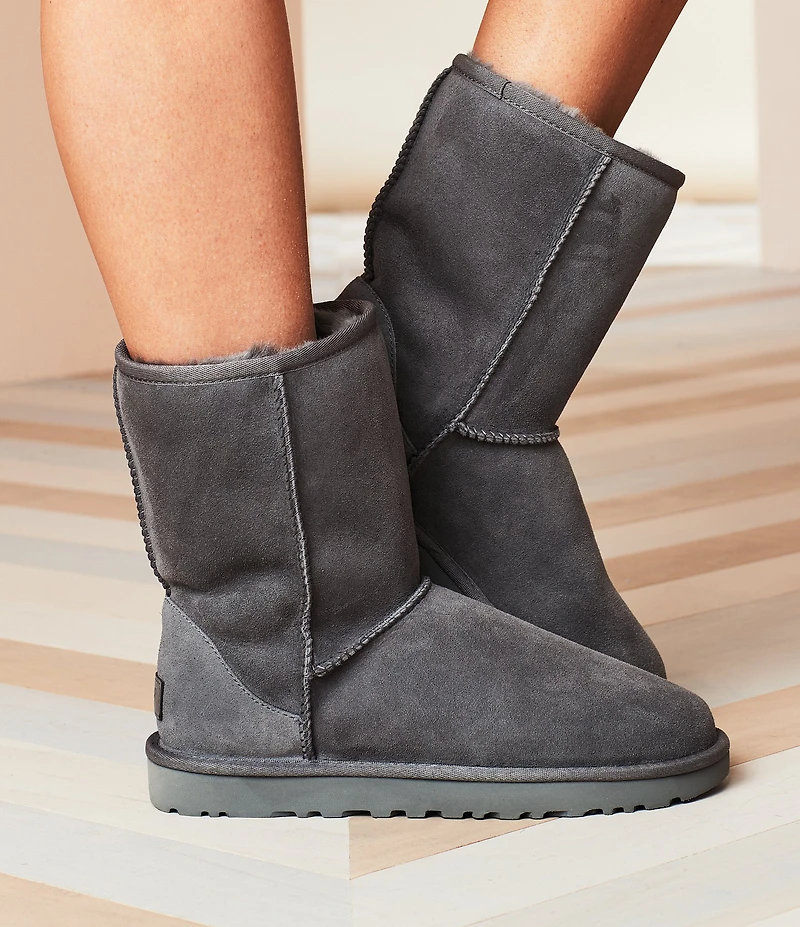 UGG Classic Short II Family Matching Suede Water Resistant Boots