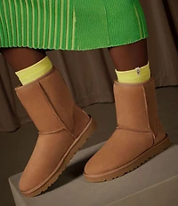 UGG Classic Short II Family Matching Suede Water Resistant Boots