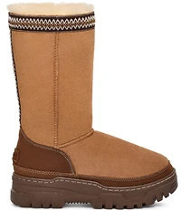 UGG Classic TrailGazer Waterproof Suede Fur Lined Winter Mid Calf Boots