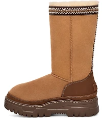 UGG Classic TrailGazer Waterproof Suede Fur Lined Winter Mid Calf Boots