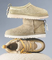 UGG Classic Ultra Mini Biarritz Suede Booties