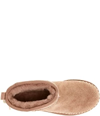 UGG Classic Ultra Mini Biarritz Suede Booties