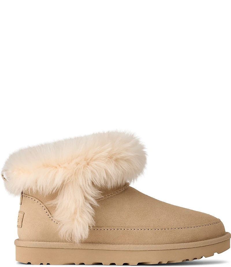 UGG Classic Ultra Mini Chalet Suede Booties