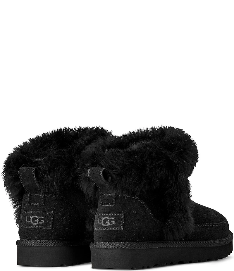 UGG Classic Ultra Mini Chalet Suede Booties