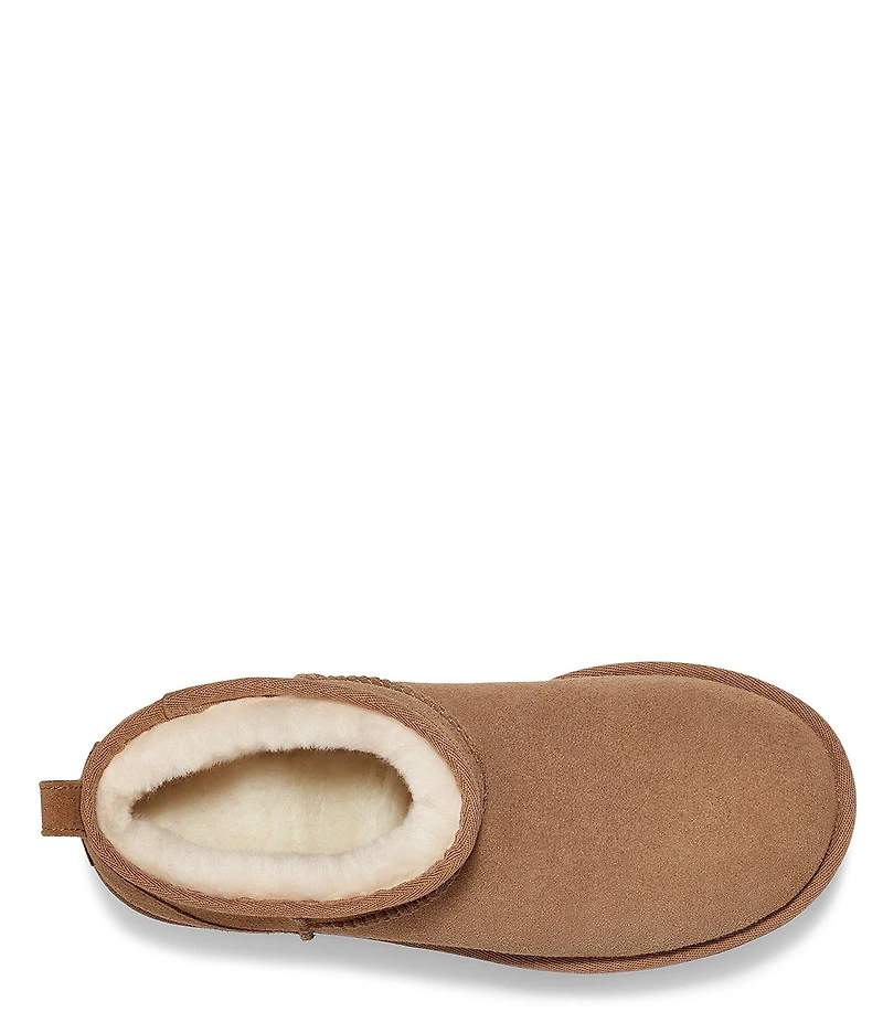 UGG Classic Ultra Mini Platform Suede Booties