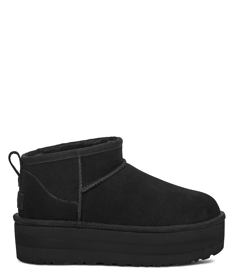 UGG Classic Ultra Mini Platform Suede Booties
