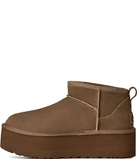 UGG Classic Ultra Mini Platform Suede Booties