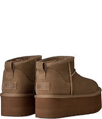 UGG Classic Ultra Mini Platform Suede Booties