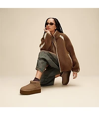 UGG Classic Ultra Mini Platform Suede Booties