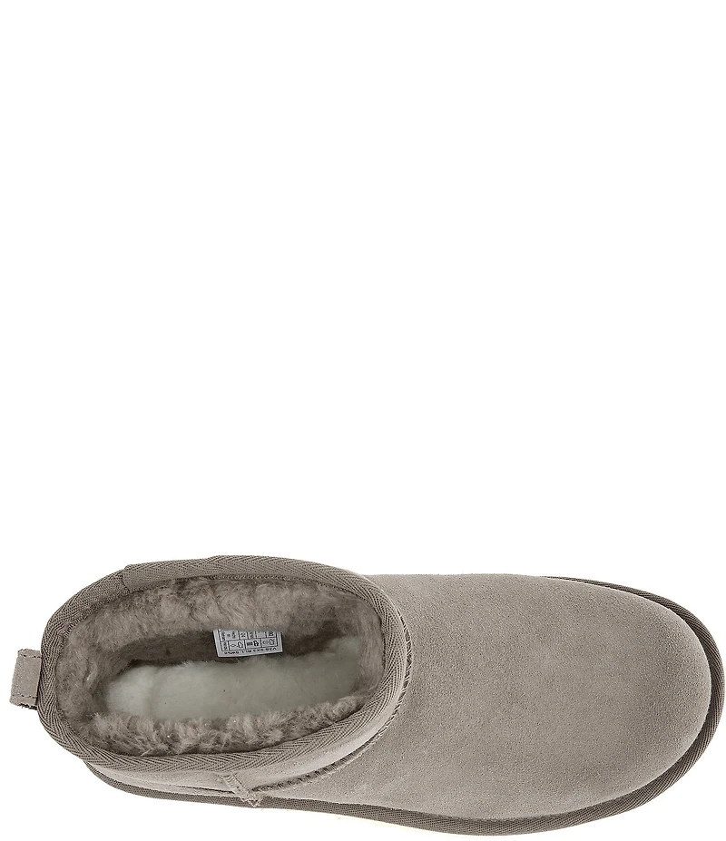 UGG Classic Ultra Mini Platform Suede Booties