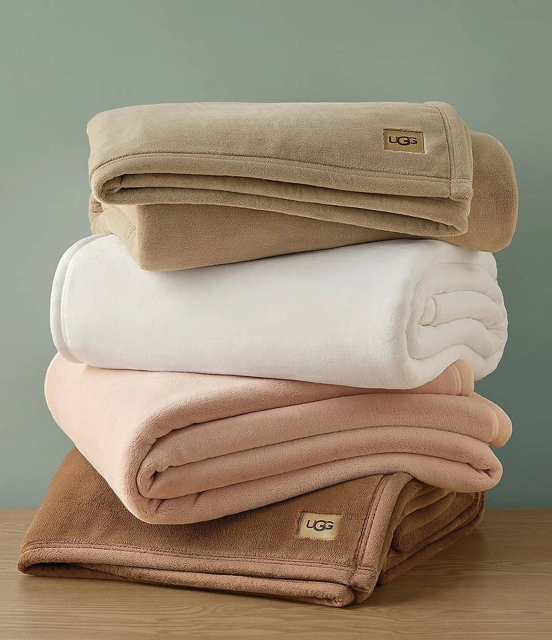UGG Coco Luxury Plush Throw Blanket