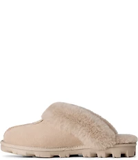 UGG Coquette Suede Signature Logo Detail Cold Weather Slippers