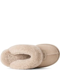 UGG Coquette Suede Signature Logo Detail Cold Weather Slippers