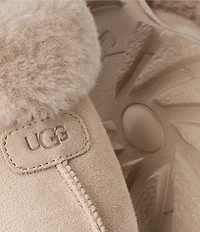 UGG Coquette Suede Signature Logo Detail Cold Weather Slippers