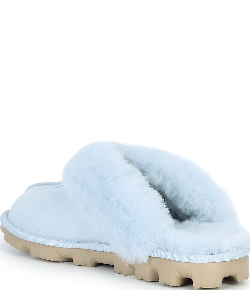 UGG Coquette Suede Signature Logo Detail Cold Weather Slippers