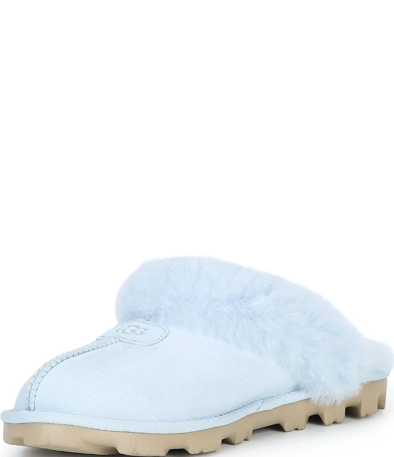 UGG Coquette Suede Signature Logo Detail Cold Weather Slippers