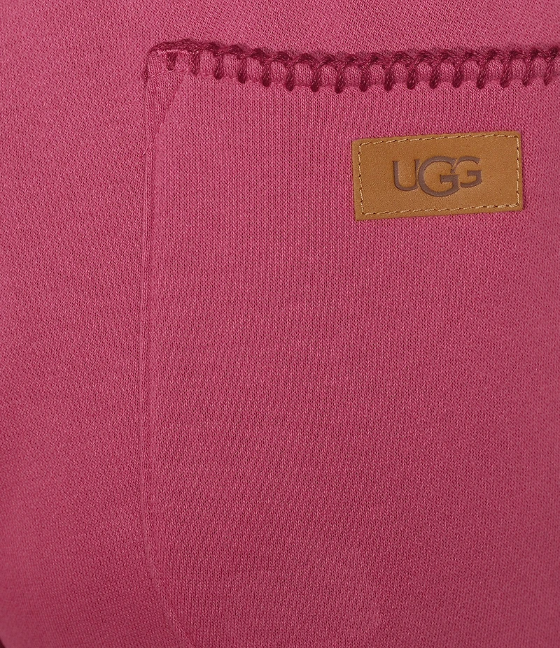 UGG Coordinating Cotton Fleece Elastic Waist Whipstitch Classic Sweatpants