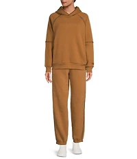 UGG Cotton Fleece Elastic Waist Whipstitch Classic Sweatpants