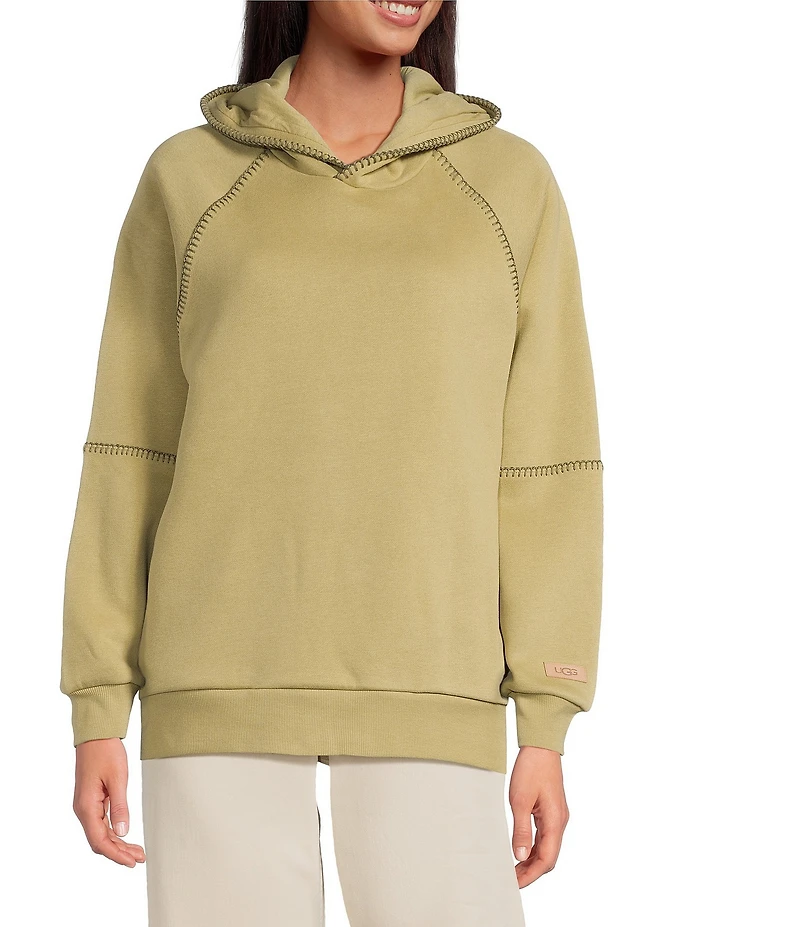 UGG Coordinating Cotton Fleece Whipstitch Classic Hoodie