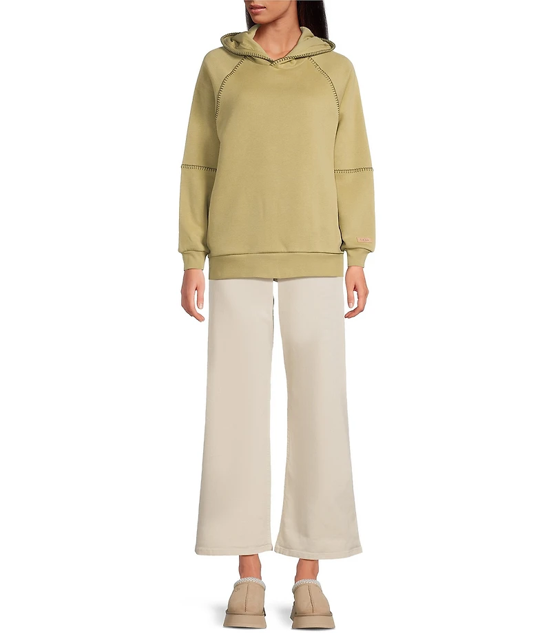 UGG Coordinating Cotton Fleece Whipstitch Classic Hoodie