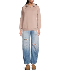 UGG Coordinating Cotton Fleece Whipstitch Classic Hoodie