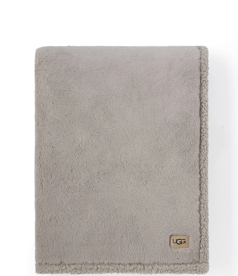 UGG Cynthia Faux Fur Throw Blanket