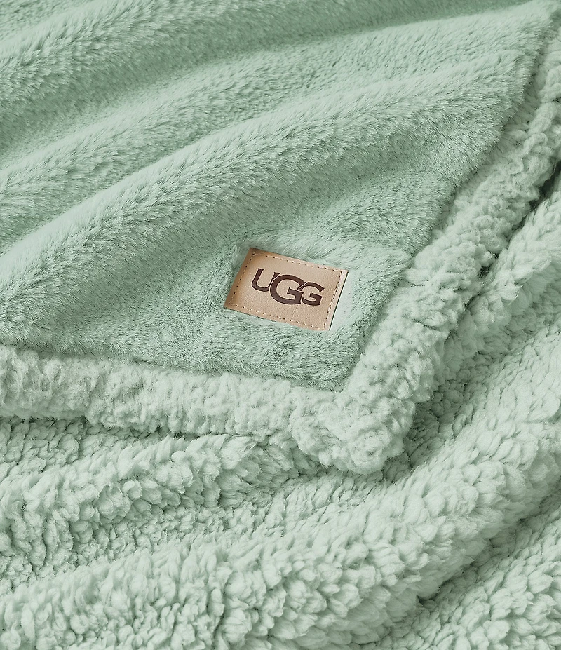 UGG Cynthia Faux Fur Plush Throw Blanket