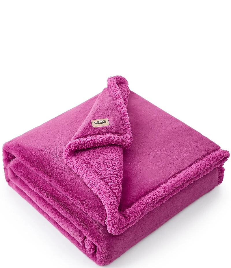 UGG Cynthia Faux Fur Throw Blanket
