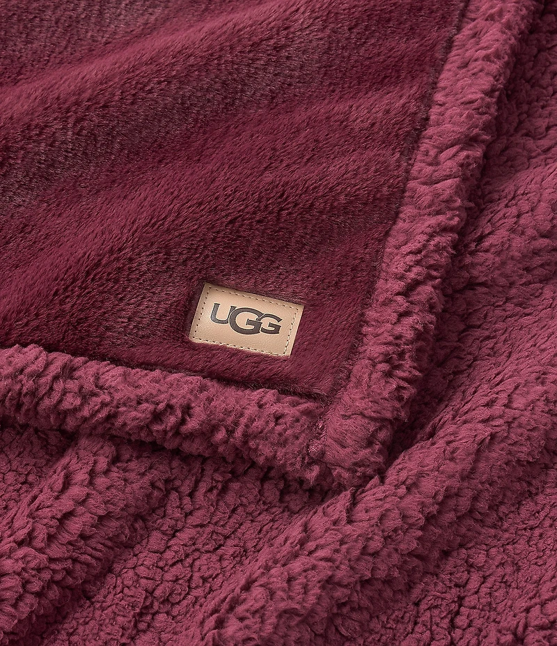 UGG Cynthia Faux Fur Throw Blanket