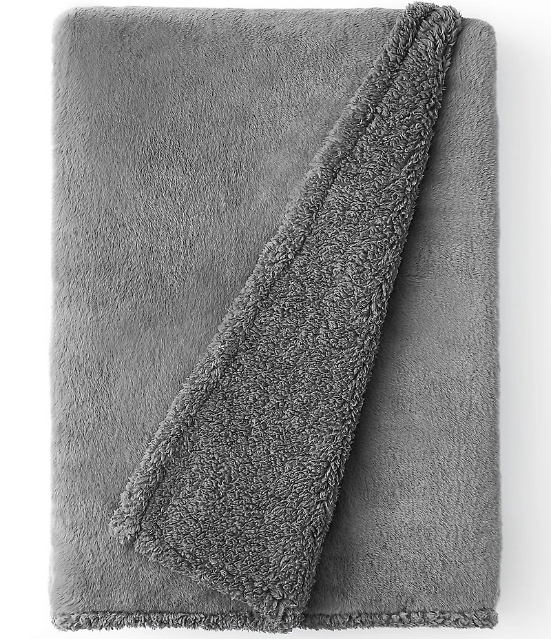 UGG Cynthia Faux Fur Throw Blanket